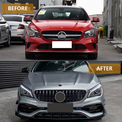 CLA W117 2013-2019 Car Bodykit Accessories Facelift for Mercedes Benz Front Enclosure Set
