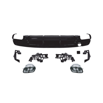 Rear Bumper Car Enclosure Set for Mercedes-Benz W117 CLA 2014-2019 Other Body Parts