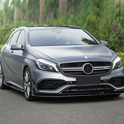 Get the A45 Front Bumper Grille Upgrade for Mercedes Benz A Class W176 Body Kit 13-18