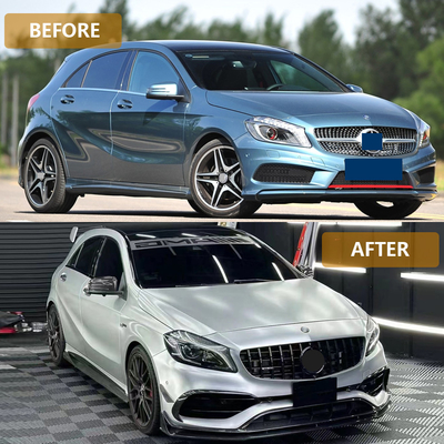 GT Front Grille Upgrade for 2020- Mercedes Benz W176 A Class Body Kit AMG Design