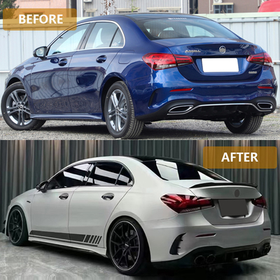 Mercedes-Benz W177 A45 AMG 19-24 Series Car Facelift Rear Body Kit Upgrade Accessories