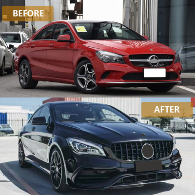 Upgrade Your Mercedes Benz W117 with CLA GT Style Front Bumper Grille 2013-2019