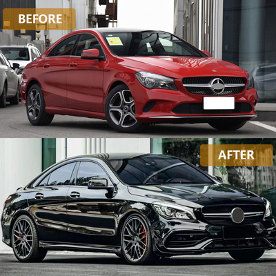 Car Body Kits for Mercedes-Benz CLA W117 2013-2019 Front Bumper Grille in AMG45 Style