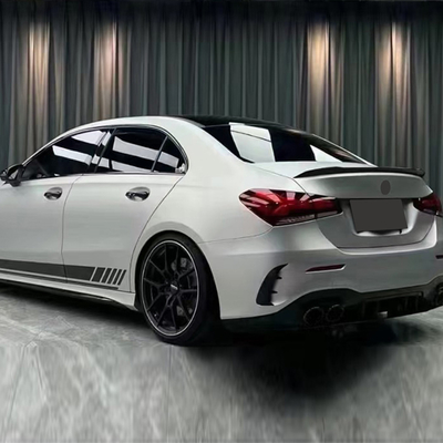 19-24 BENZ A Elevate Style and Performance with A OEM Amg-a45 Style Rear Spoiler