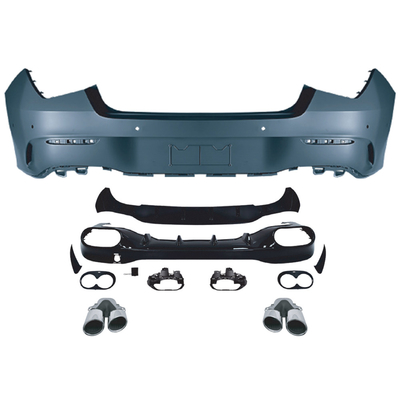 Mercedes Benz CLA W118 Rear Bumper and Diffuser Lip with Throat Exhaust Other Body Parts