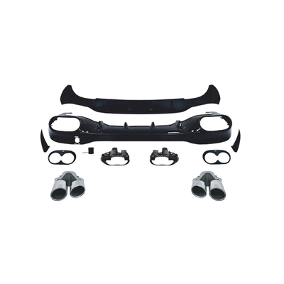 Mercedes Benz CLA W118 Rear Bumper and Diffuser Lip with Throat Exhaust Other Body Parts