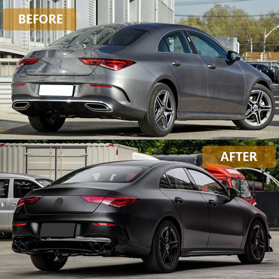 Mercedes Benz CLA W118 Rear Bumper and Diffuser Lip with Throat Exhaust Other Body Parts