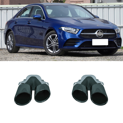 Stainless Steel A35 Exhaust Style Auto Body Accessories Tail Pipe For BENZ W177 2024