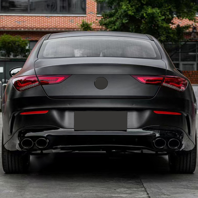 100% Tested Rear Diffuser Lip and Throat Exhaust for Mercedes-Benz CLA W118 2020-2024