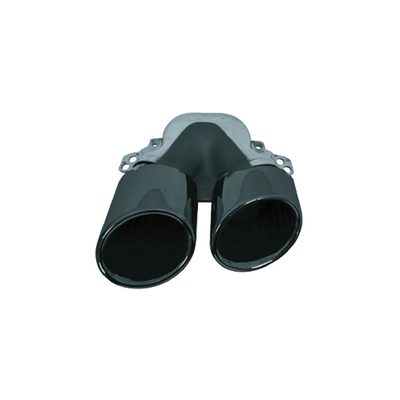 Upgrade Your CLA to a Modern Luxury with this Split Ellipse Tailpipe Throat in Black
