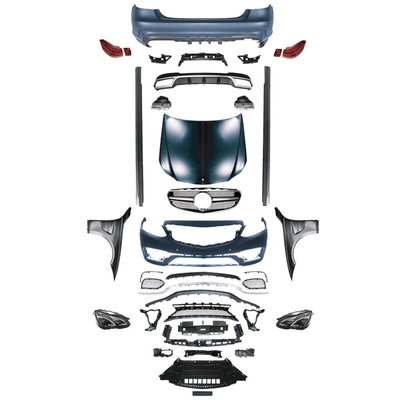 Transform Your E-CLASS W212 14-15 with AMG Wide Body Benz Body Kits Front Rear Bumper