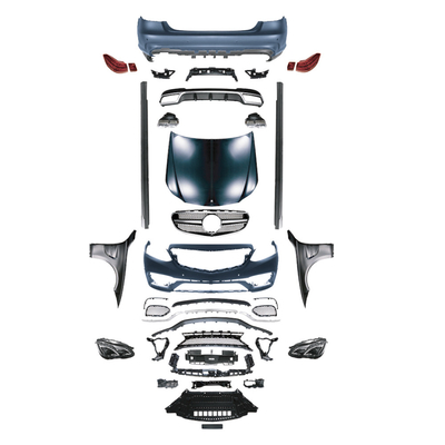 Transform Your E-CLASS W212 14-15 with AMG Wide Body Benz Body Kits Front Rear Bumper