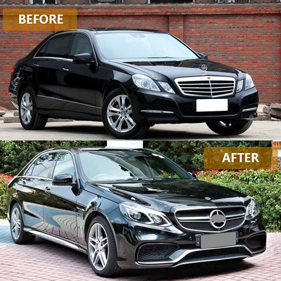 Transform Your E-CLASS W212 14-15 with AMG Wide Body Benz Body Kits Front Rear Bumper
