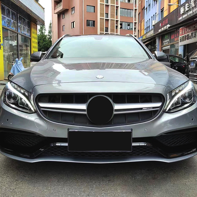 Customized C63 AMG Style Front Bumper Grille for Mercedes Benz C-Class W205 2015-2018