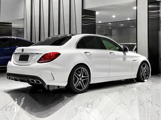 Auto Accessories Car Side Skirts Benz C Modified to C63 AMG Style 2015-2018 Body Kits