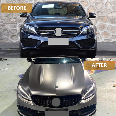 100% Tested Upgrade for Mercedes Benz C-Class W205 Engine Hood 2015-2018 Upgrade Now