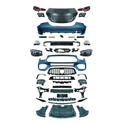 E-Class W213 2016- AMG 21-23 Body Kit Car Bumpers Front Lip Rear Diffuser Exhaust Tips Side Skirts for Benz