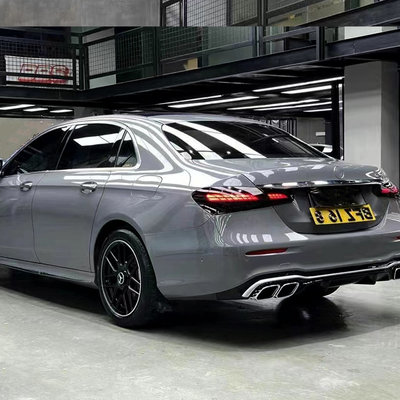E-Class W213 2016- AMG 21-23 Body Kit Car Bumpers Front Lip Rear Diffuser Exhaust Tips Side Skirts for Benz