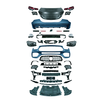 E-Class W213 2016- AMG 21-23 Body Kit Car Bumpers Front Lip Rear Diffuser Exhaust Tips Side Skirts for Benz