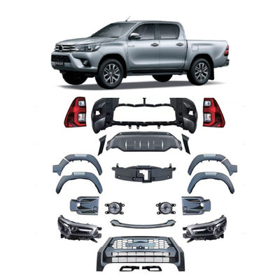 100% Tested 2021 HILUX ROCCO GR Type Diesel Pickup 4x4 Upgraded to Latest Model by Toyota