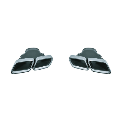 15-18 Mercedes-Benz C-class W205 Body Kit Morden Luxury Design Style Tail Throat Pipe