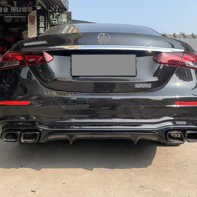 Stainless Steel Silver or Black Tail Pipe for BENZ E63 Style W213 Other Body Parts