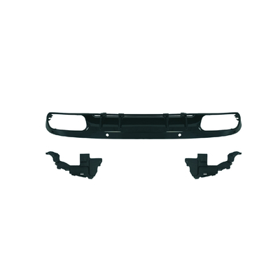 15-18 Mercedes-Benz C-CLASS W205 with C63 AMG Style Rear Lip and Tail Lip