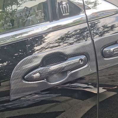 ABS Chrome Car Accessories Reflective Door Handle Bowl Cover for Toyota Alphard 2019