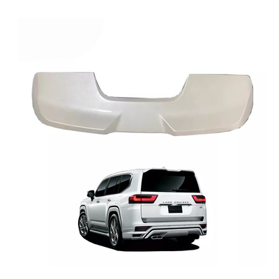 Land Cruiser 2021 2022 LC300 Rear Trunk Lip Spoiler with LED and Black ABS Finish