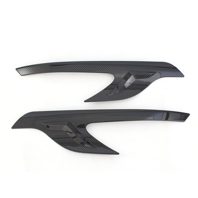 Toyota Alphard Vellfire 2024 Car Front Light Head Lamp Eyebrow Cover Headlight Trims