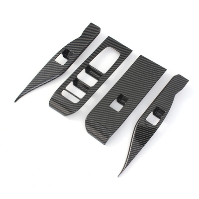 Car Window Lift Button Panel Decorative Cover Trims for Toyota Alphard Vellfire 2024