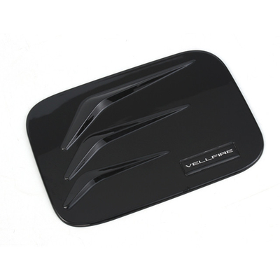 Other Car Fitment Carbon Fiber Chrome Fuel Tank Trim Cover for 2024 Toyota Alphard