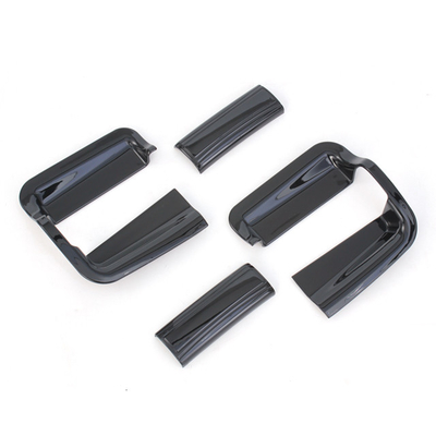 Safe and Customizable Interior Door Handles for Toyota Alphard 2024 Black Grey Finish