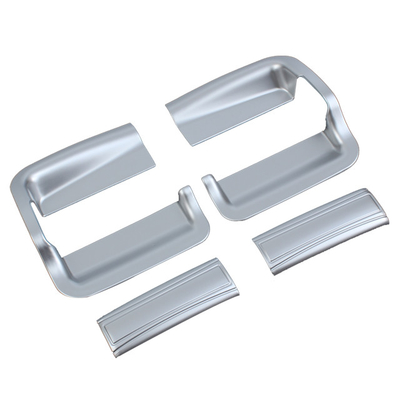 Safe and Customizable Interior Door Handles for Toyota Alphard 2024 Black Grey Finish