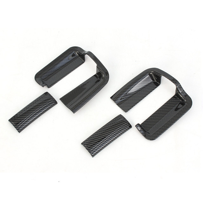 Safe and Customizable Interior Door Handles for Toyota Alphard 2024 Black Grey Finish