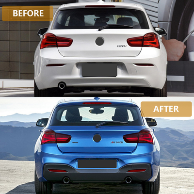 Custom Logo Accepted Car Kit for BMW 1 Series F20 15-18 MT Style Upgrade Rear Body Kit
