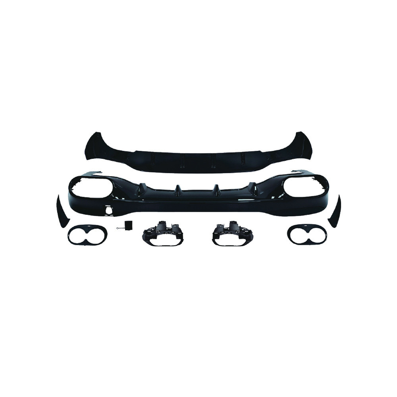 100% Tested Rear Diffuser Lip and Throat Exhaust for Mercedes-Benz CLA W118 2020-2024