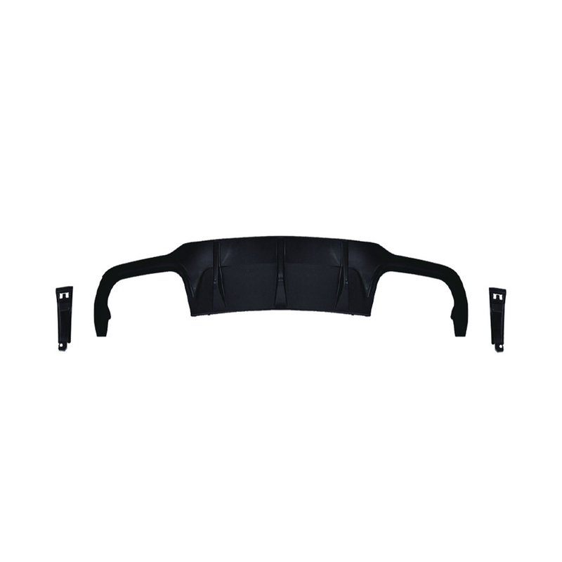 Morden Luxury Rear Bumper Diffuser PP Plastic for Mercedes-Benz C-Class W204 Upgrade