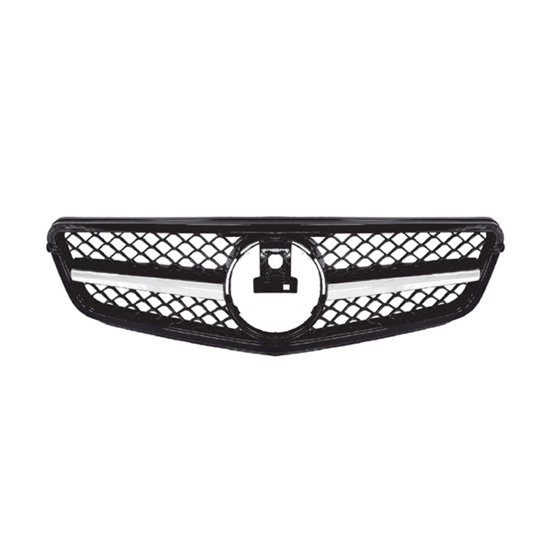 Mercedes-Benz C-Class W204 Car Grilles Modified to C63 AMG Style Front Bumper Grille