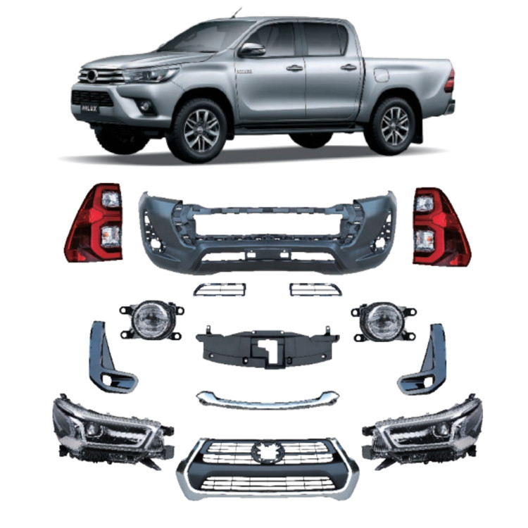 Custom Logo Accepted Upgrade Your Toyota Hilux Revo with Our 2016-2020 Body Kit
