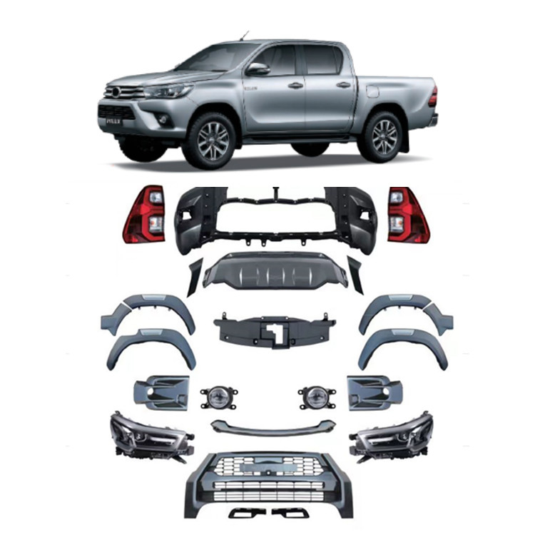 100% Tested 2021 HILUX ROCCO GR Type Diesel Pickup 4x4 Upgraded to Latest Model by Toyota