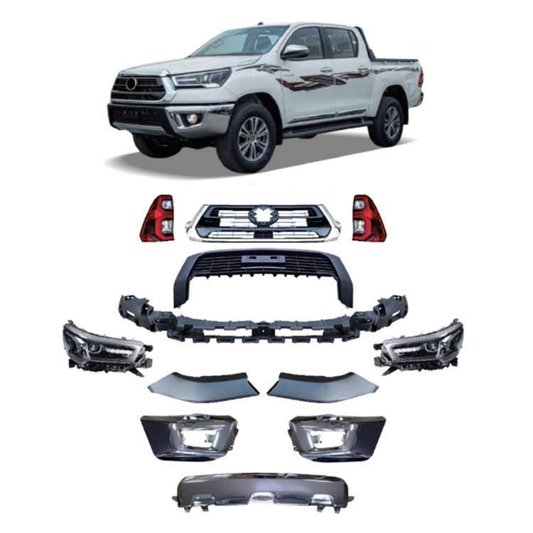 Business/Luxury Design Style Middle East Type Hilux Toyota Body Kit Bumper Upgrade 2020