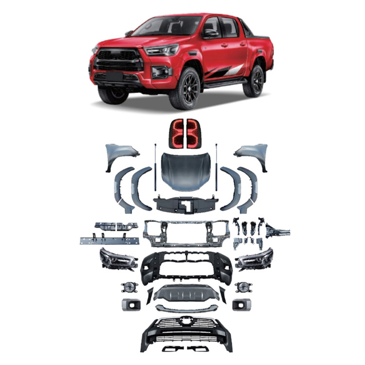 100% Tested Off-road Pickup Truck Body Kit for Toyota Hilux 2012-2021 Auto Car Accessories