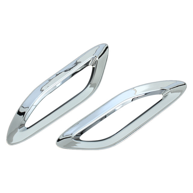 Geometric Design Style Stainless Steel Rear Fog Light Cover for 2024 Toyota Alphard