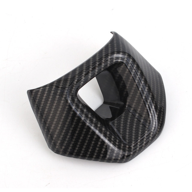 Geometric Design Carbon Fiber ABS Steering Wheel Trim for Toyota 2024 Alphard Vellfire Crown