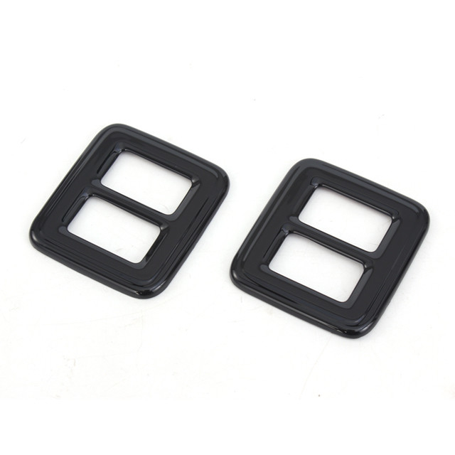 ABS Car Accessories Two Row Seat Adjustment Memory Switch Panel Cover Frame Trim For 2024