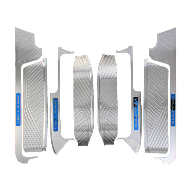 Car Door Sill Plate for Toyota Alphard 2024 Decoration Design Style and Interior Kits